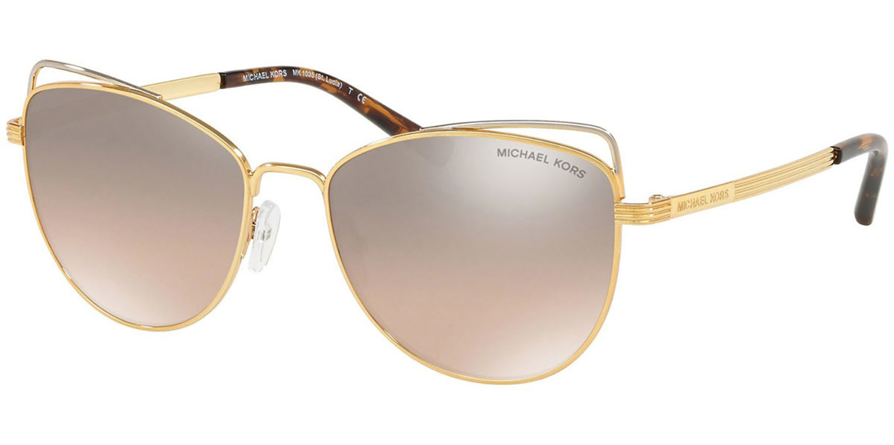 Michael Kors St. Lucia Mirrored Cat Eye - Eyedictive