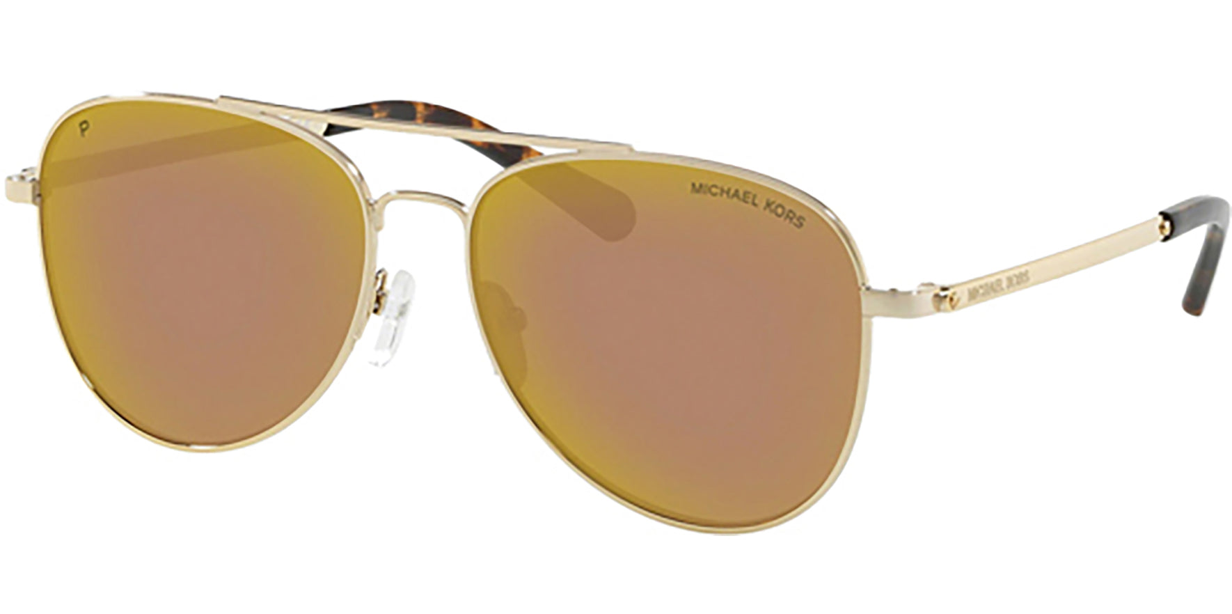 Michael Kors San Diego Polarized Aviator w/ Mirror Lens - Eyedictive