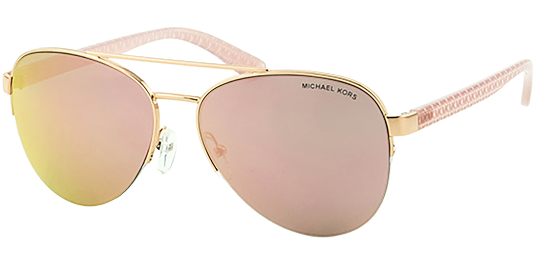 Michael Kors Barcelona Semi-Rimless Aviator - Eyedictive