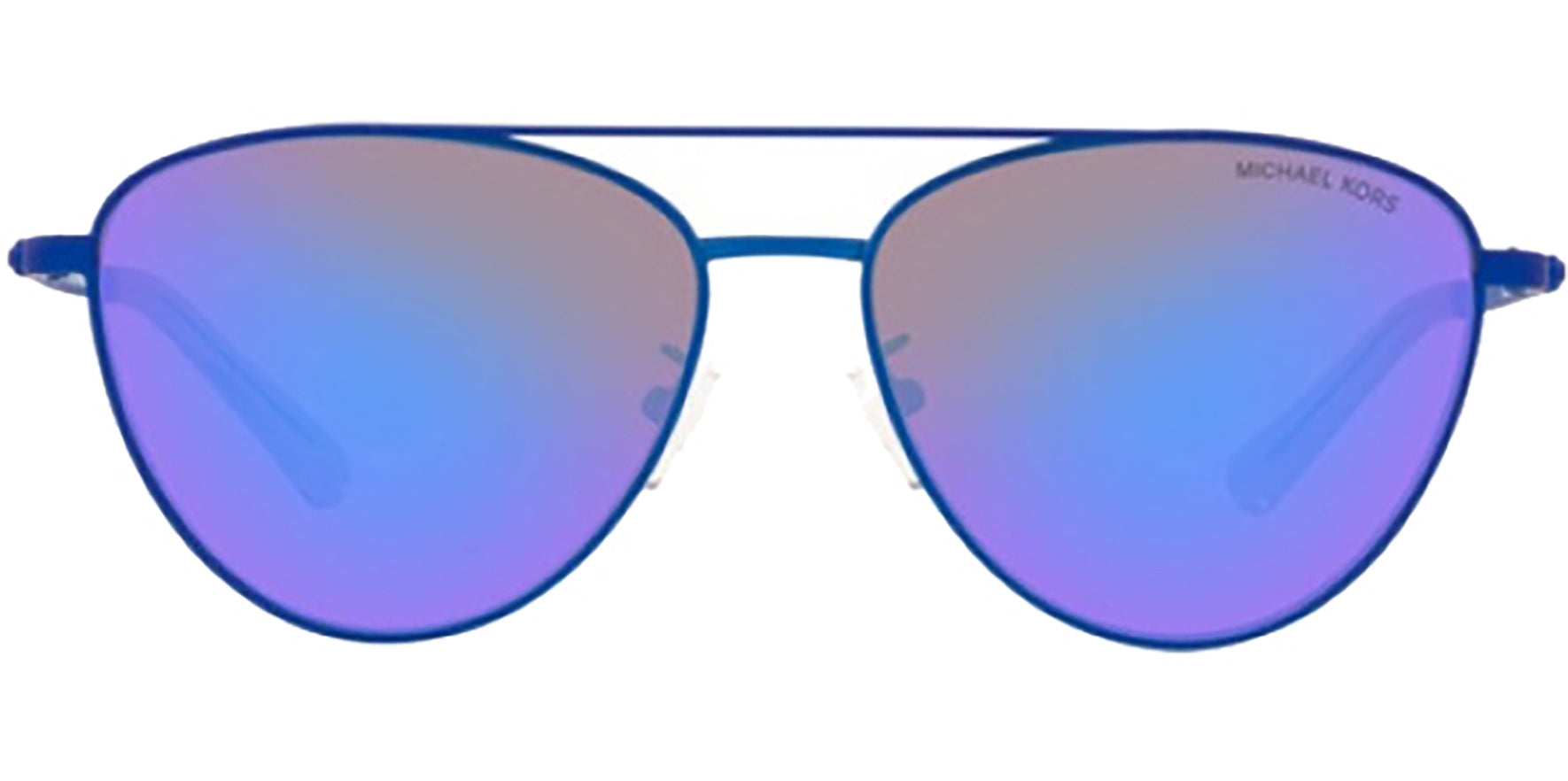 Michael Kors Barcelona Blue Stylized Pilot w/ Mirror Lens - Eyedictive