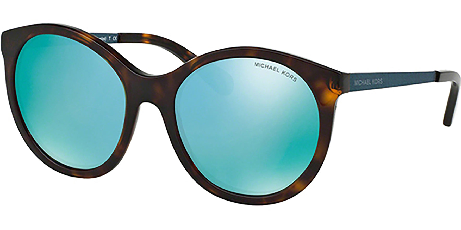 Michael Kors Island Tropics Dark Tortoise Round - Eyedictive