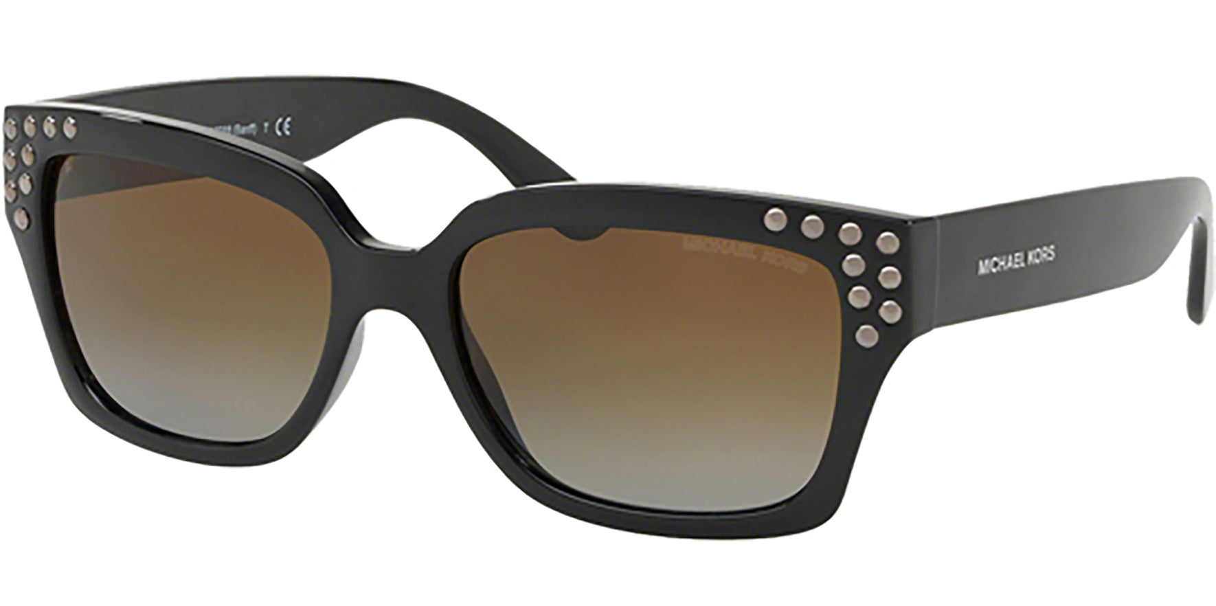 Michael Kors Banff Polarized Metal Studded Square - Eyedictive