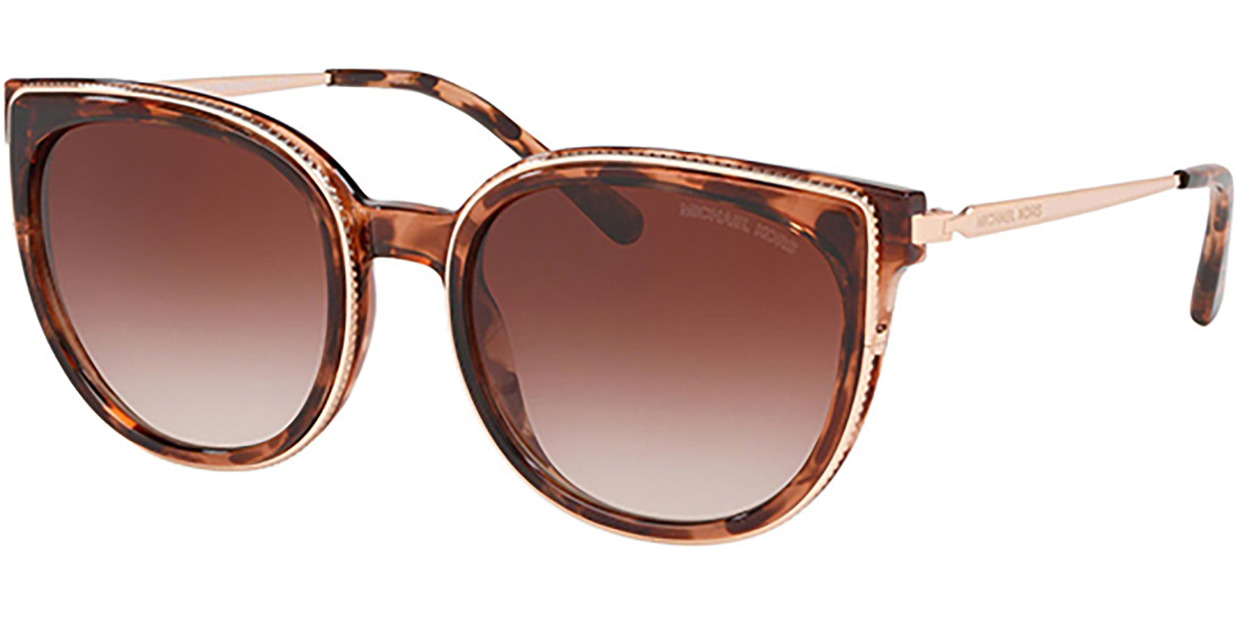 Michael Kors Bal Harbour Pink Tortoise Oversize Cat-Eye - Eyedictive