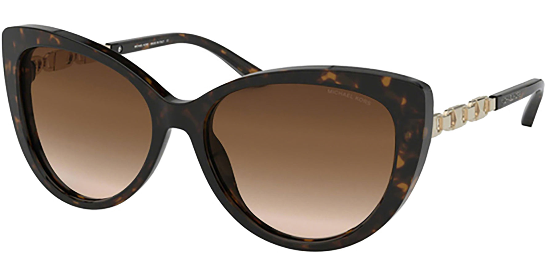 Michael Kors Galapagos Dark Tortoise Oversize Cat Eye - Eyedictive