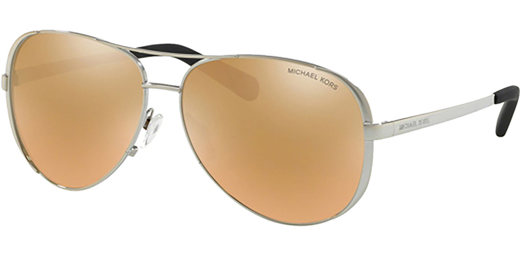 Michael Kors Chelsea Silver Tone Aviator - Eyedictive