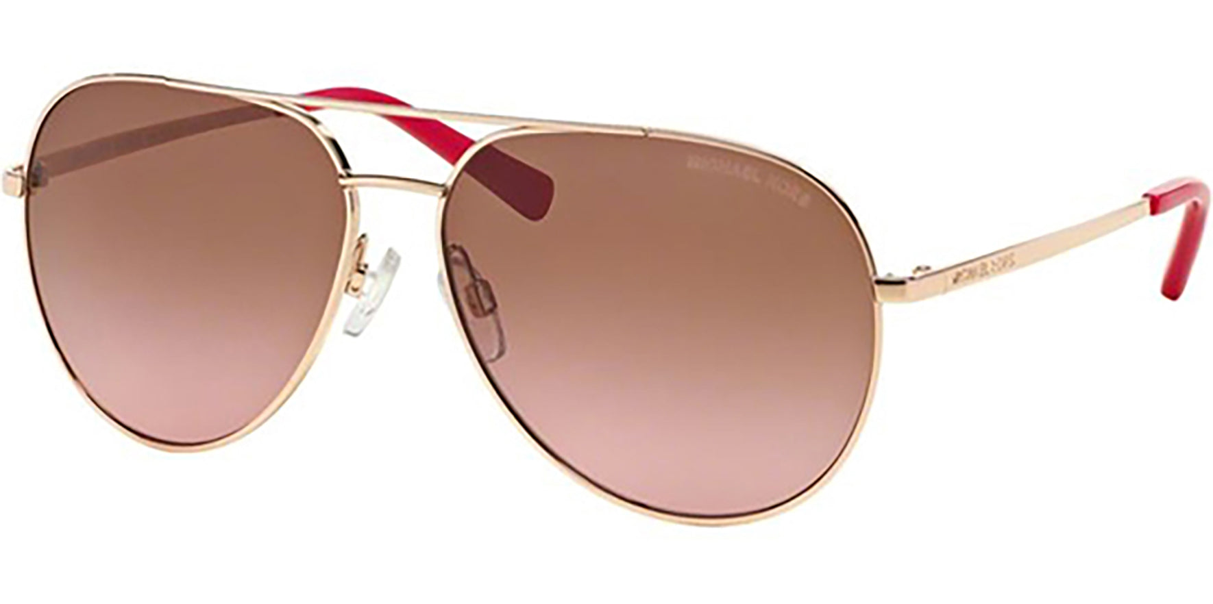 Michael Kors Rodinara Rose Gold-Tone Aviator - Eyedictive