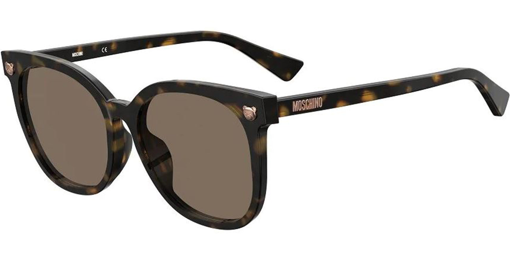 Moschino Dark Havana Oversize - Eyedictive