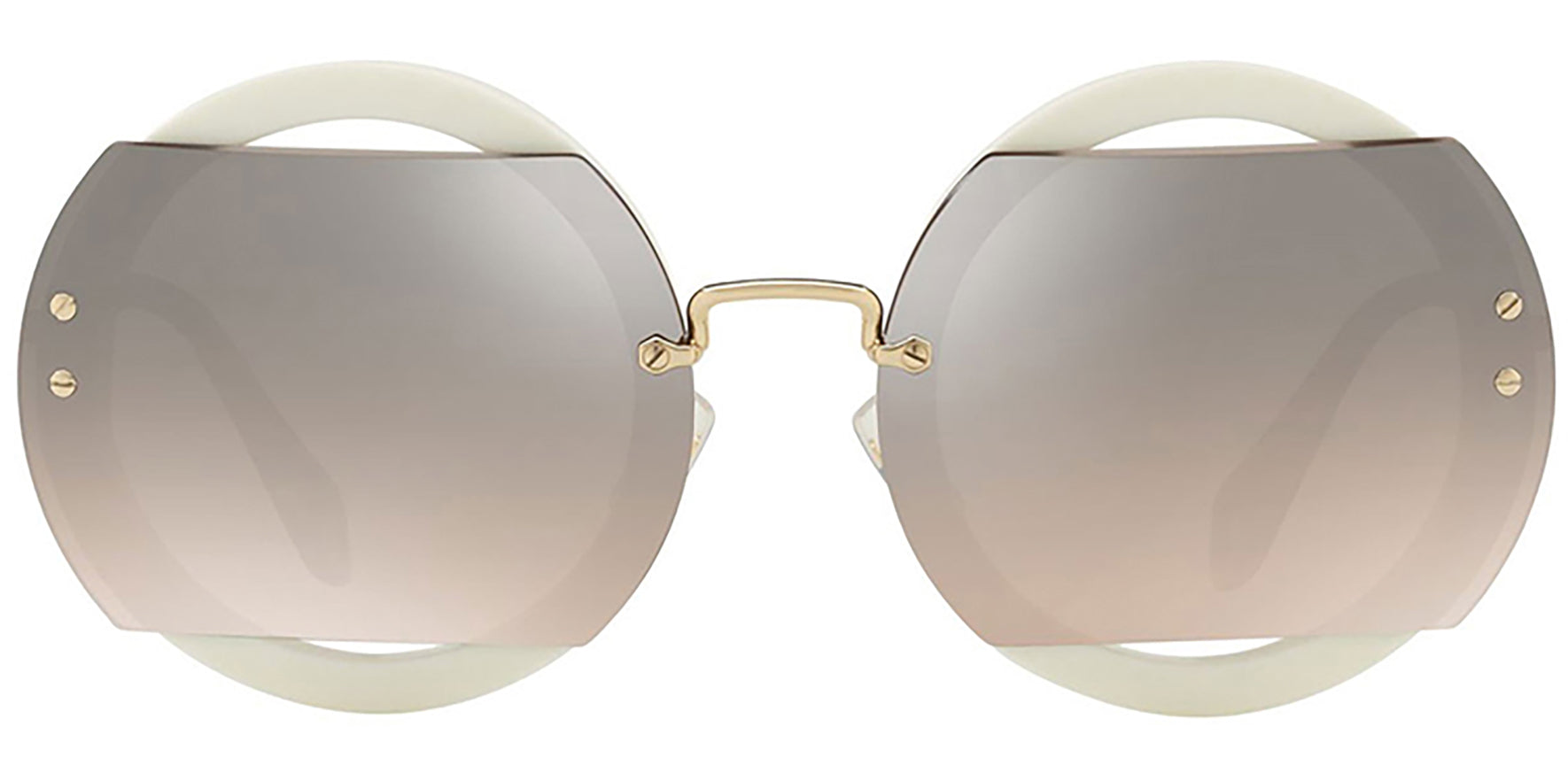 Miu Miu Reveal Cut Out w/ Brown Gradient Lens - Eyedictive