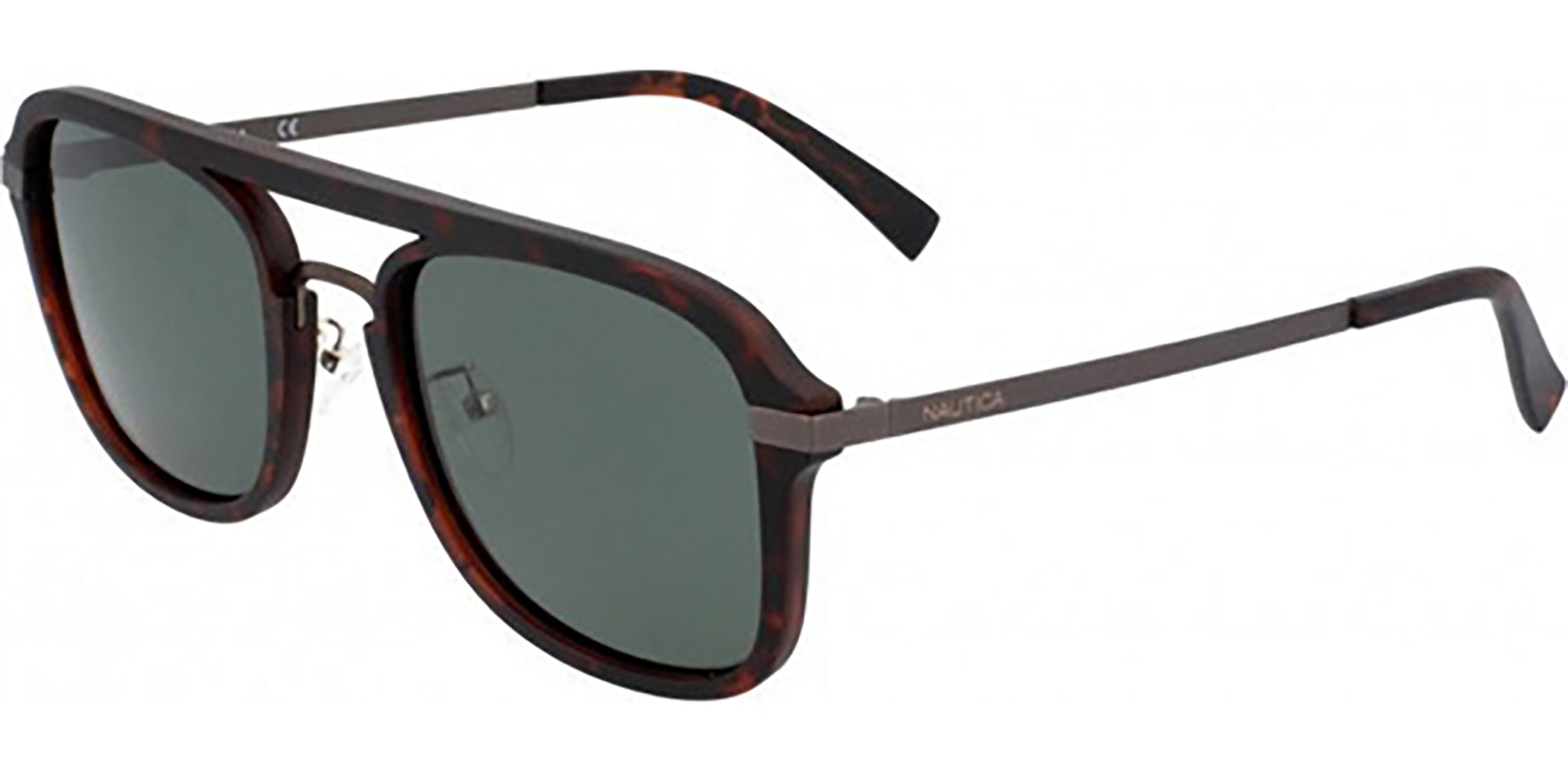 Nautica Polarized Modern Browline Navigator - Eyedictive