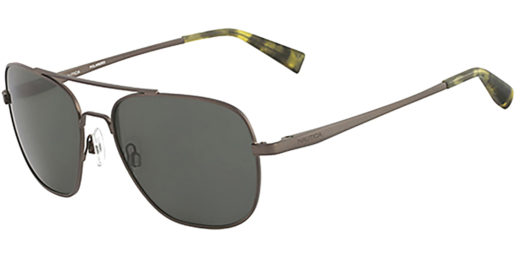 Nautica Polarized Matte Gunmetal Navigator - Eyedictive