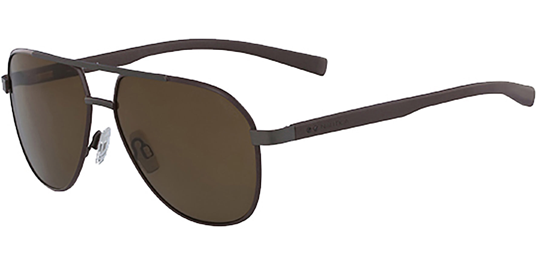 Nautica Polarized Classic Browline Aviator - Eyedictive