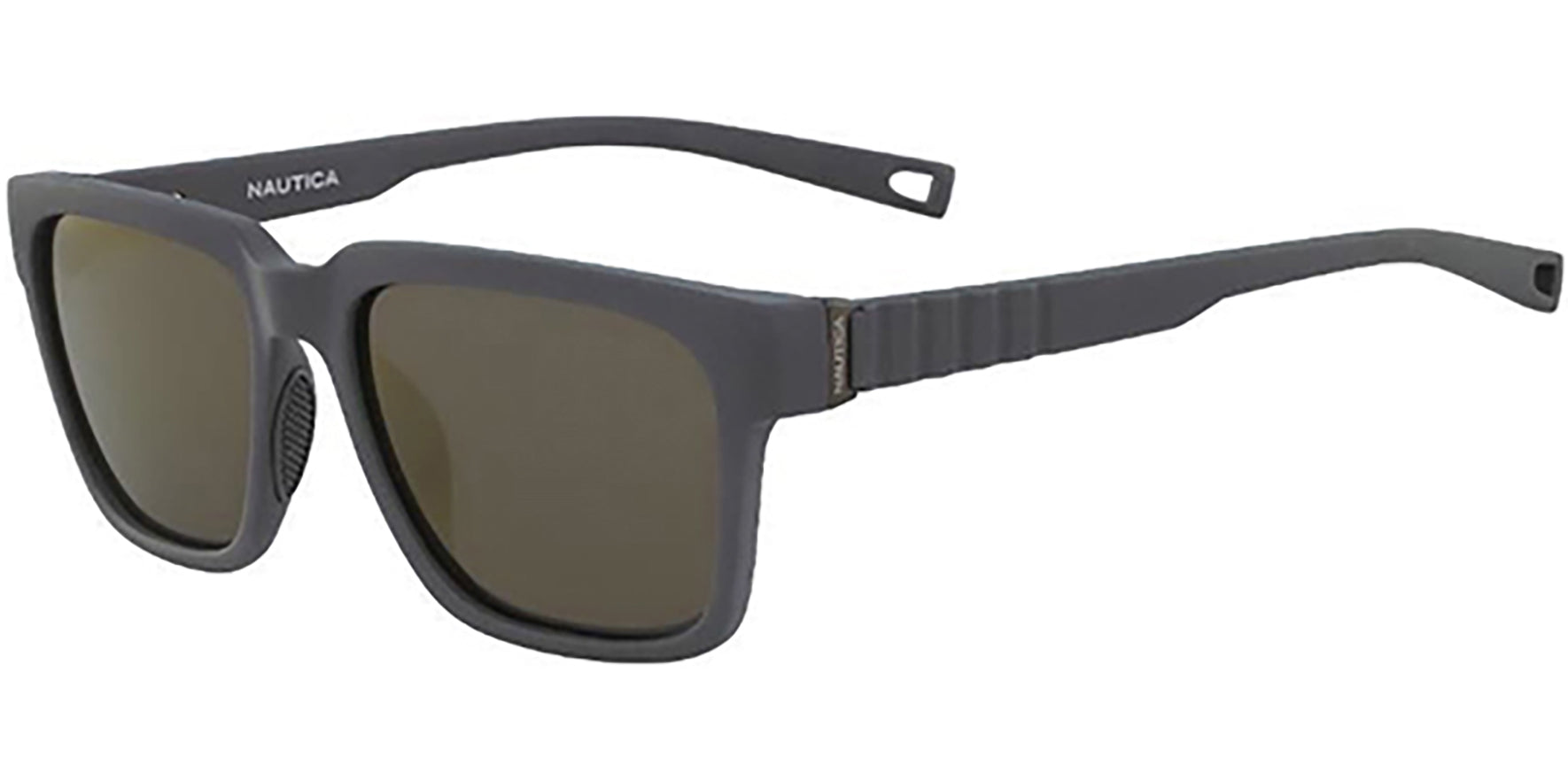 Nautica Polarized Matte Square w/ Mirror Lens - Eyedictive