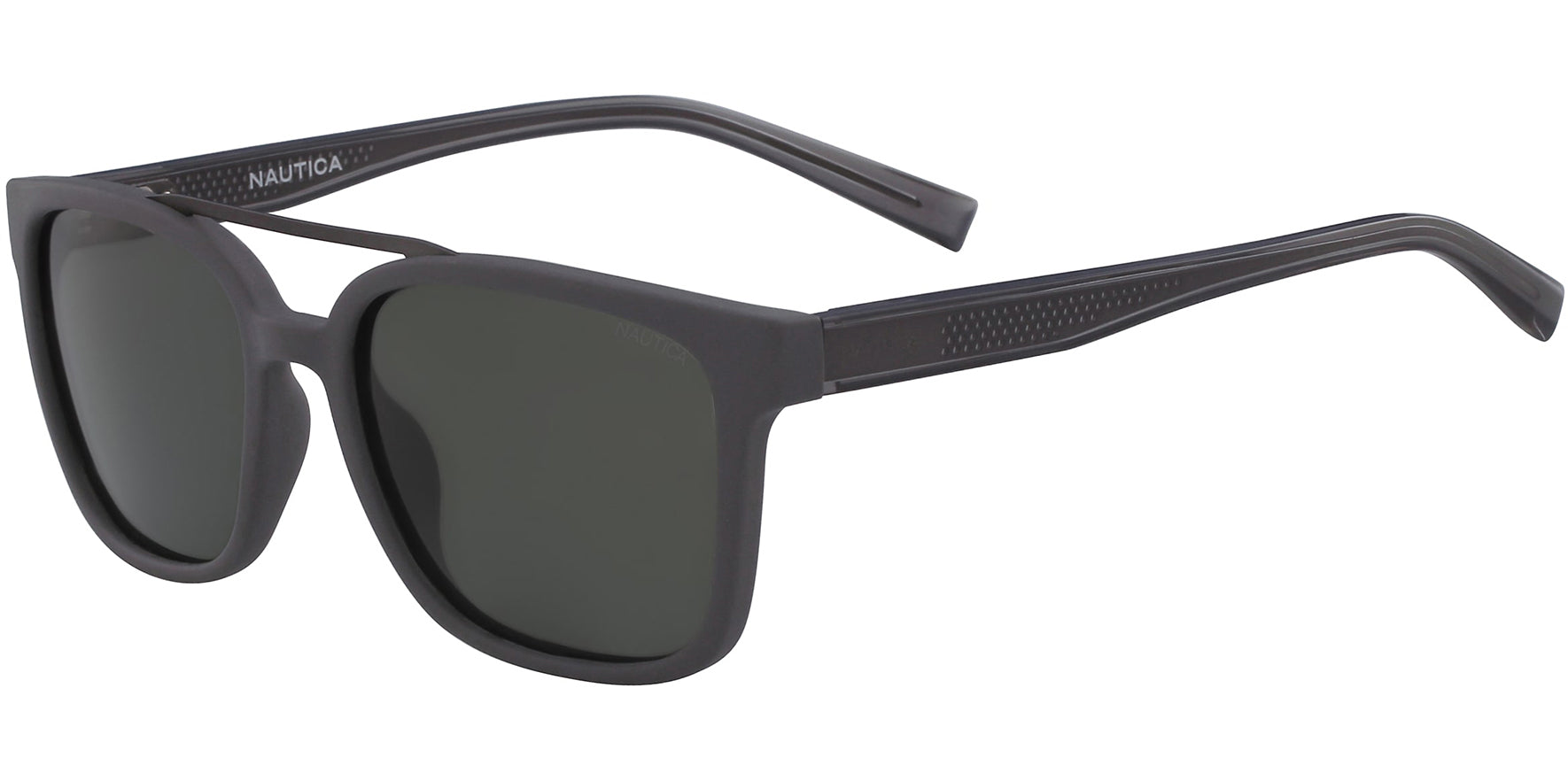 Nautica Polarized Classic Square w/ Brow Bar - Eyedictive