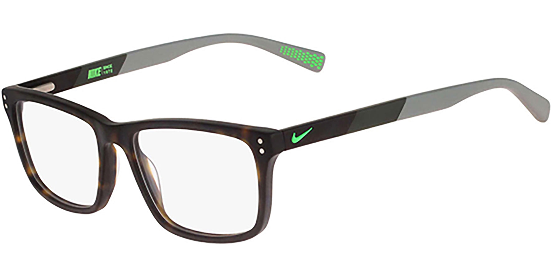 Nike Optical Matte Tortoise Classic Square - Eyedictive