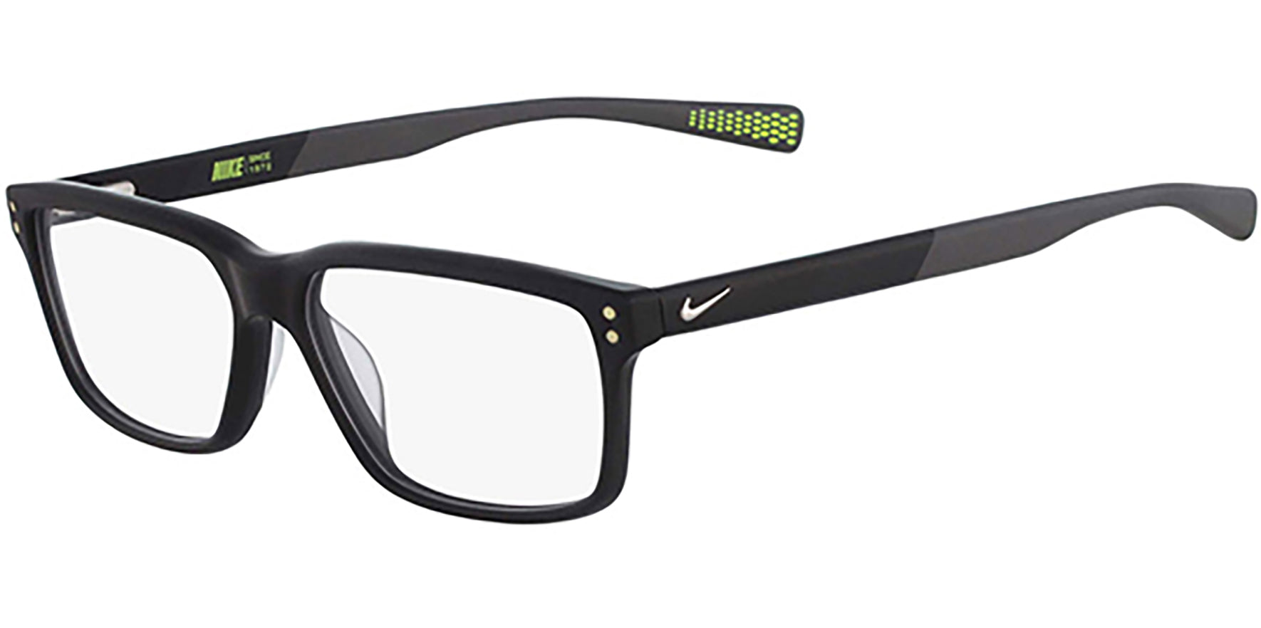 Nike Optical Matte Black Soft Square - Eyedictive