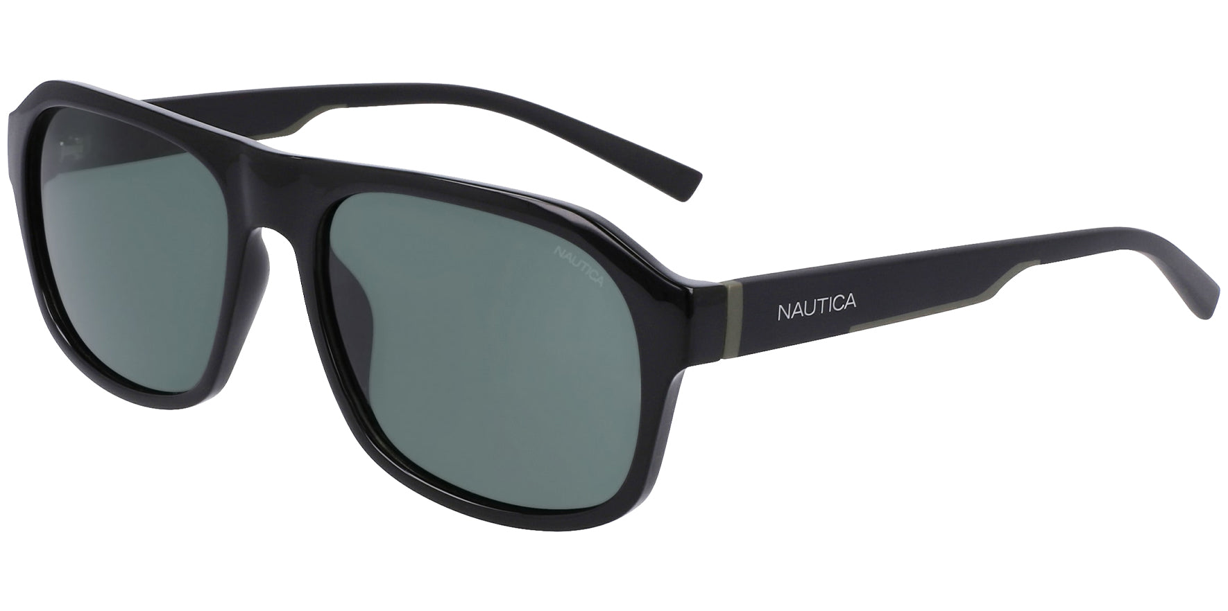 Nautica Polarized Black Lightweight Navigator - Eyedictive