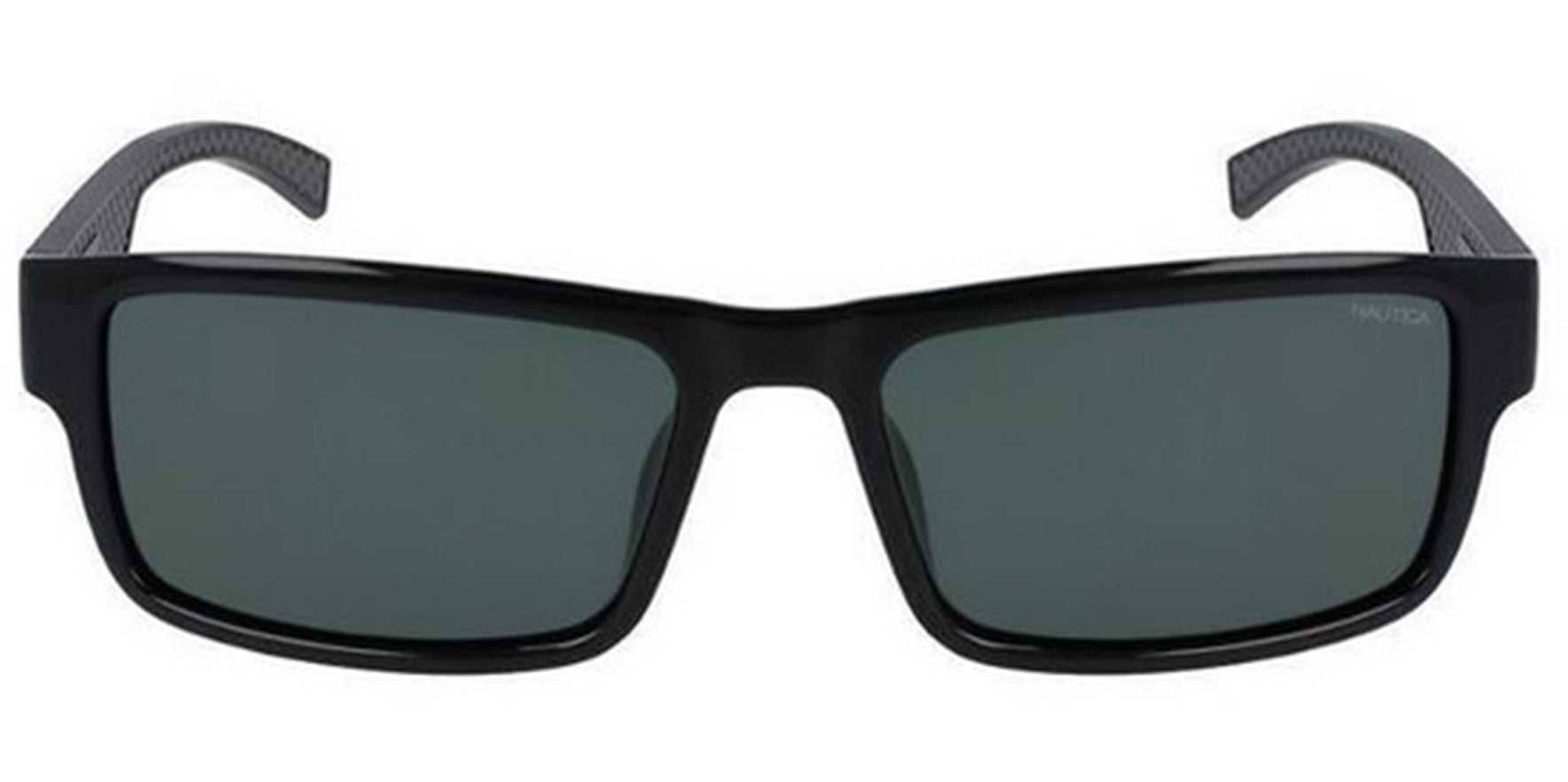 Nautica Polarized Black Rectangle Sport - Eyedictive