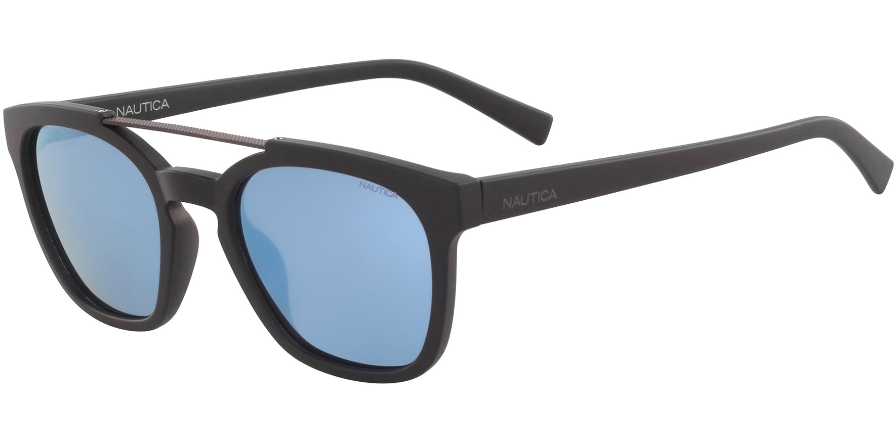 Nautica Polarized Brow Bar Soft Square Classic - Eyedictive