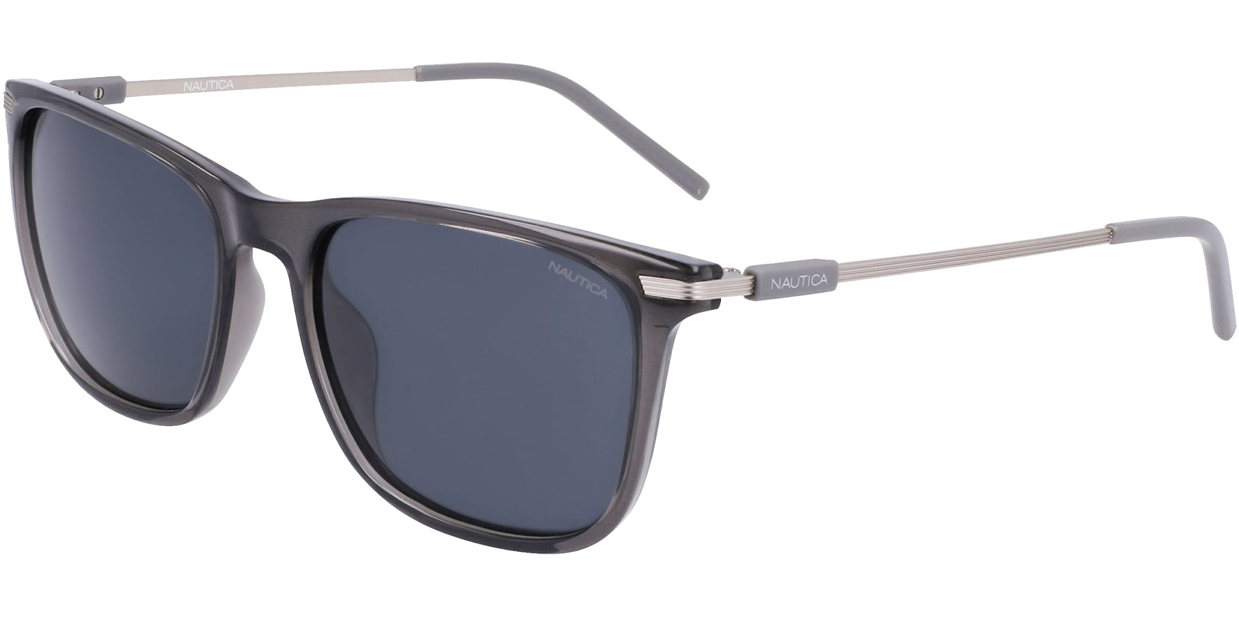 Nautica Polarized Crystal Grey Soft Square Classic - Eyedictive