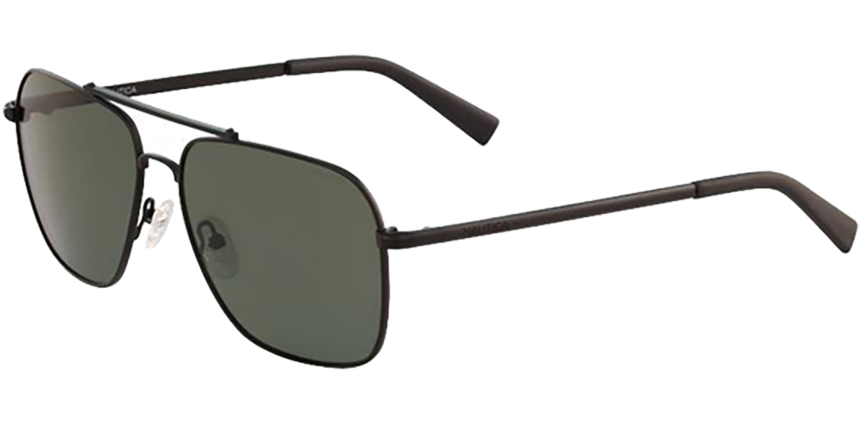 Nautica Polarized Matte Black Modern Navigator lol - Eyedictive