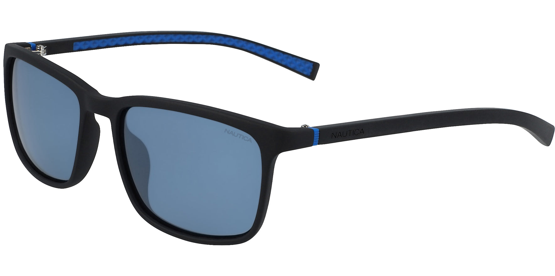 Nautica Polarized Matte Black Square