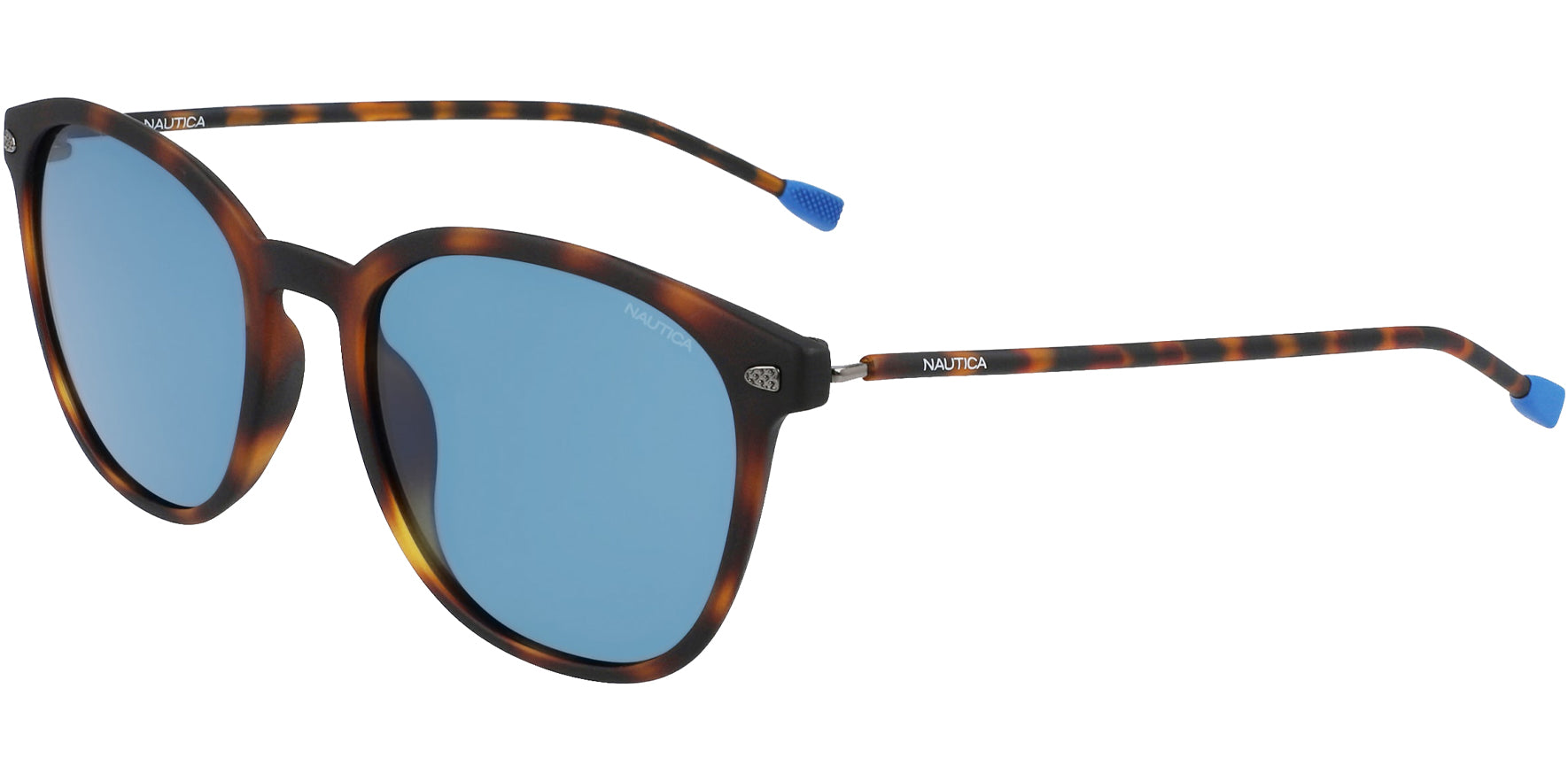 Nautica Polarized Matte Dark Tortoise Soft Square - Eyedictive