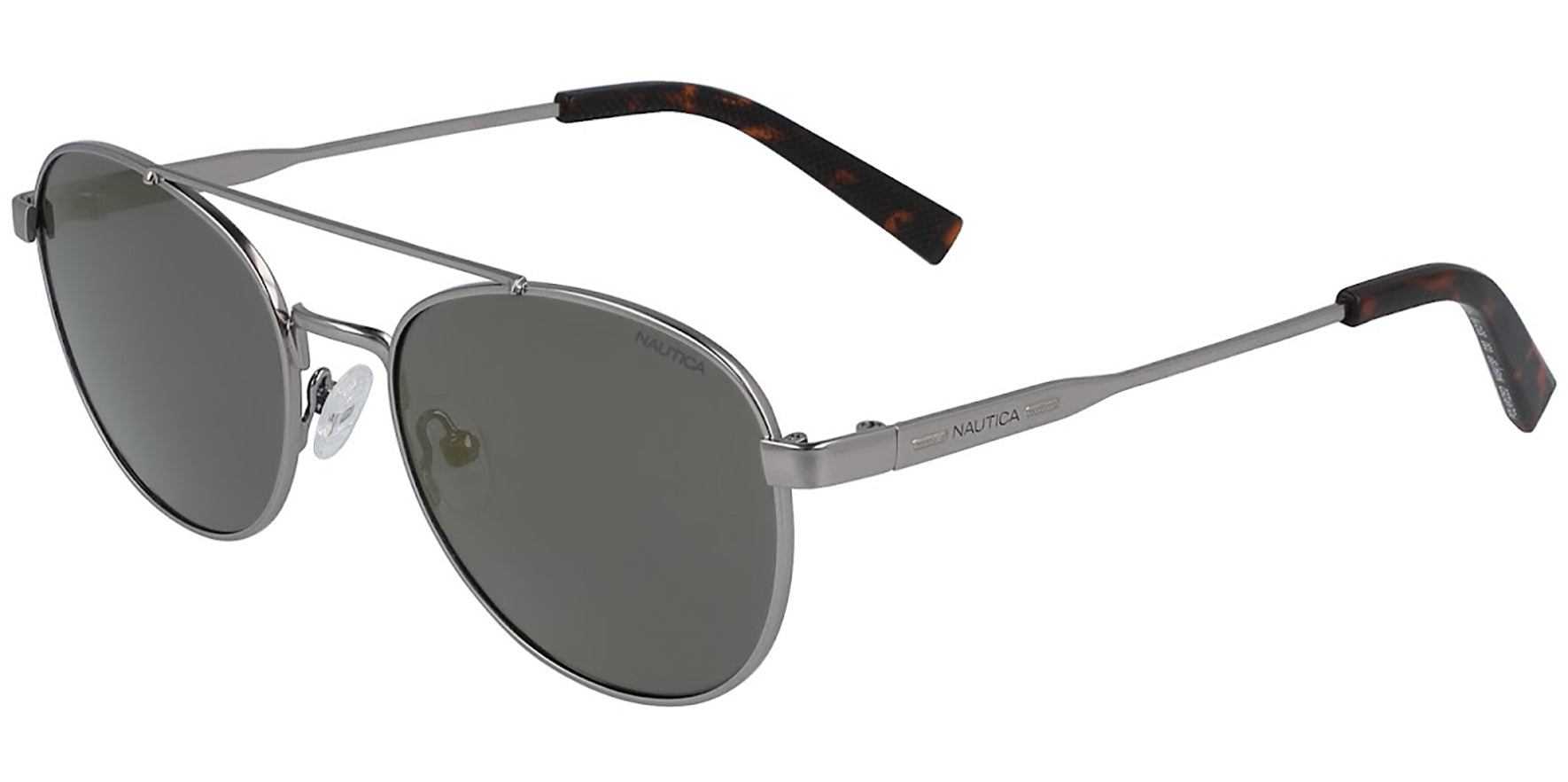 Nautica Polarized Rounded Aviator w/ Flash Lens - Eyedictive