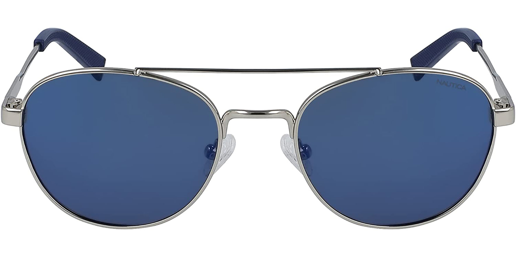 Nautica Polarized Rounded Aviator w/ Flash Lens - Eyedictive