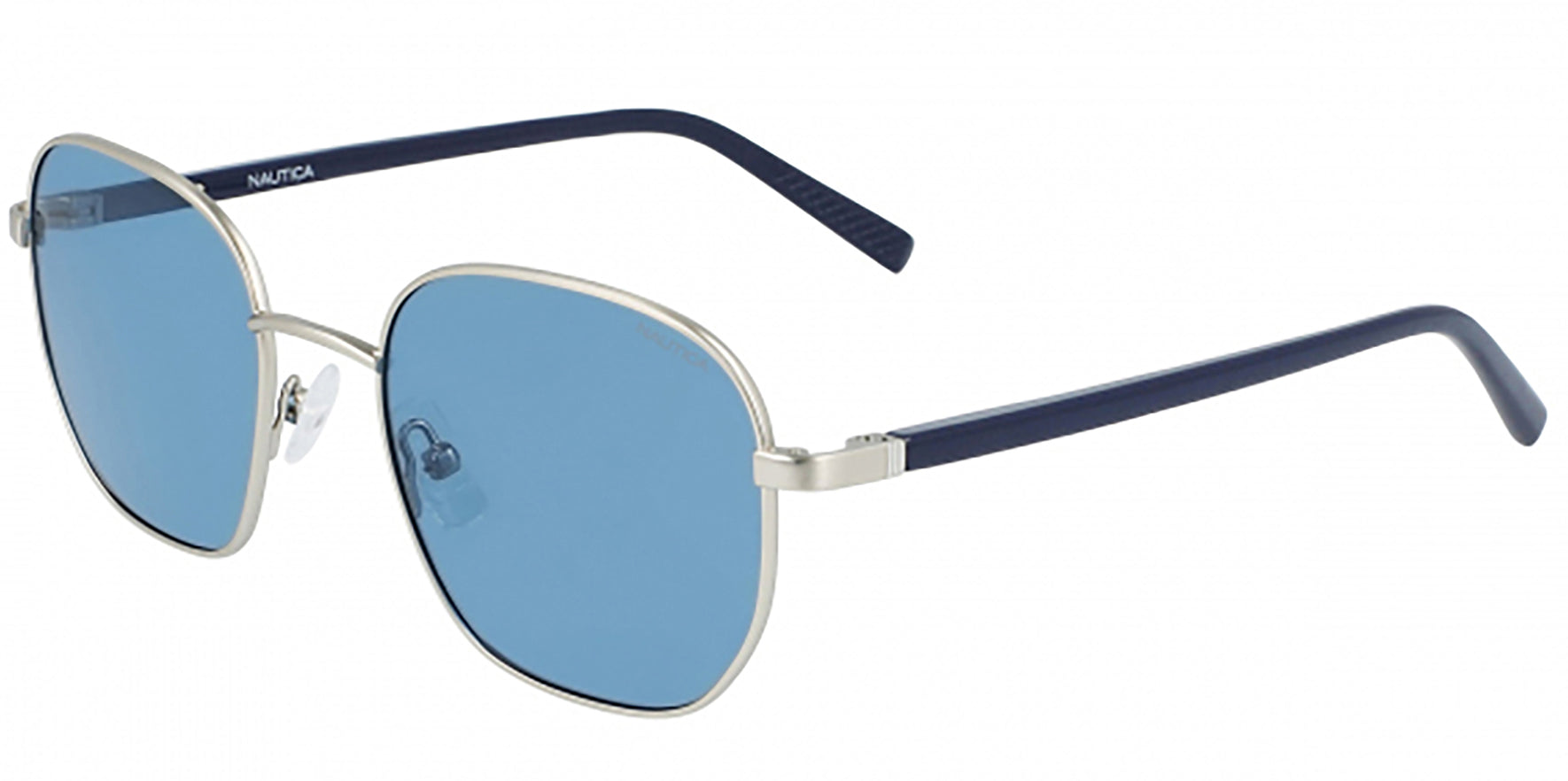 Nautica Polarized Rounded Geometric w/ Flex-Spring Hinges - Eyedictive