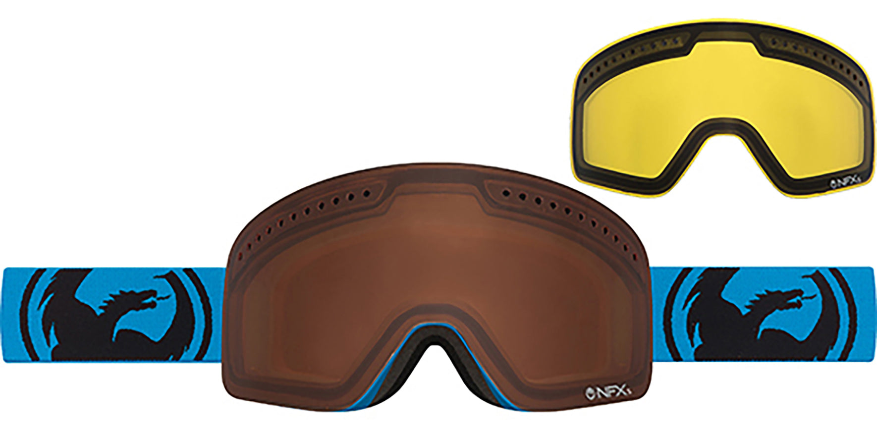 Dragon Alliance NFXS Ski Goggles w/ Bonus Lens - Eyedictive