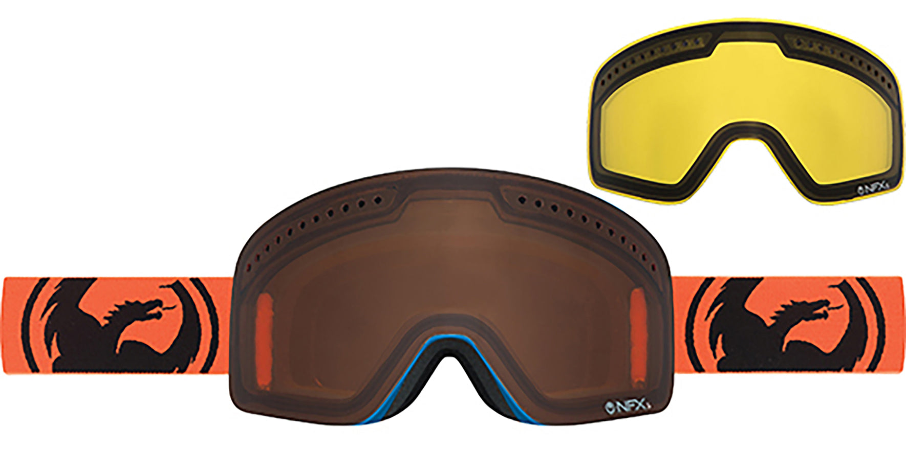 Dragon Alliance NFXS Ski Goggles w/ Bonus Lens - Eyedictive