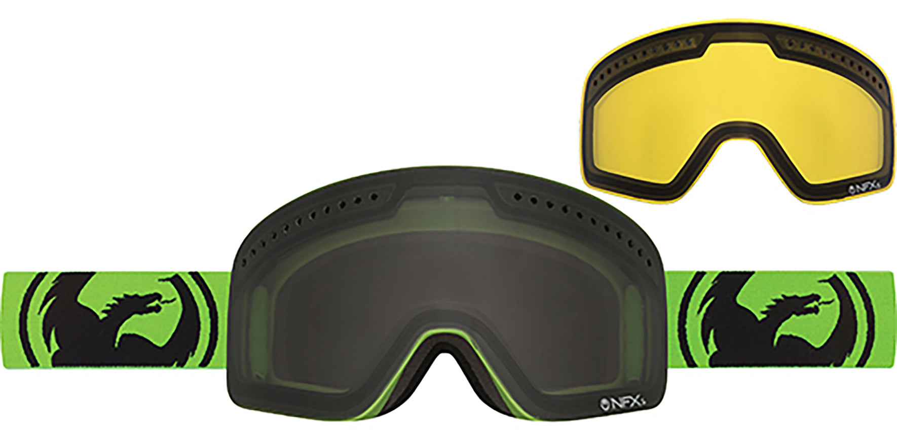 Dragon Alliance NFXS Ski Goggles w/ Bonus Lens - Eyedictive