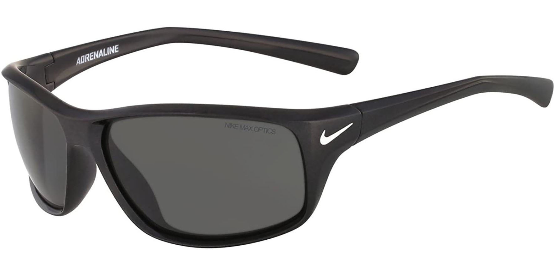 Nike Adrenaline Stealth Grey Wrap w/ Max Optics Lens - Eyedictive