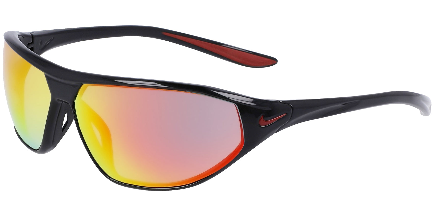 Nike Aero Swift Black Wrap w/ Mirror Lens - Eyedictive