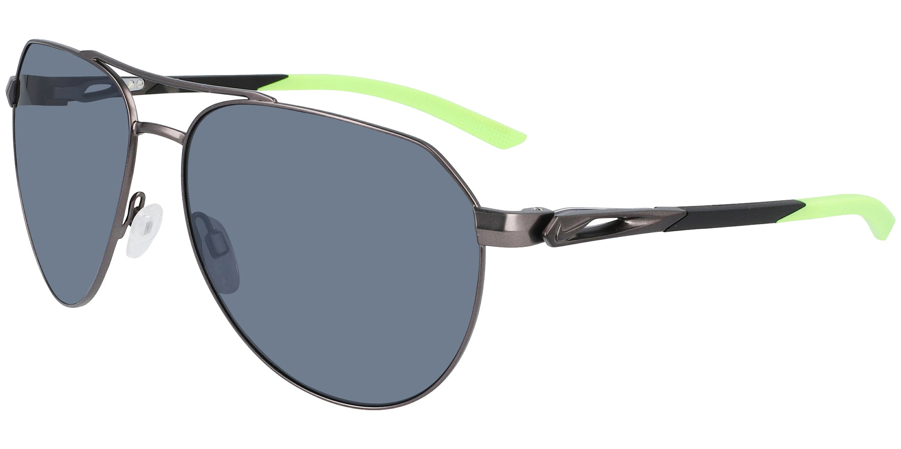 Nike Club Nine Gunmetal/Green Strike Aviator - Eyedictive