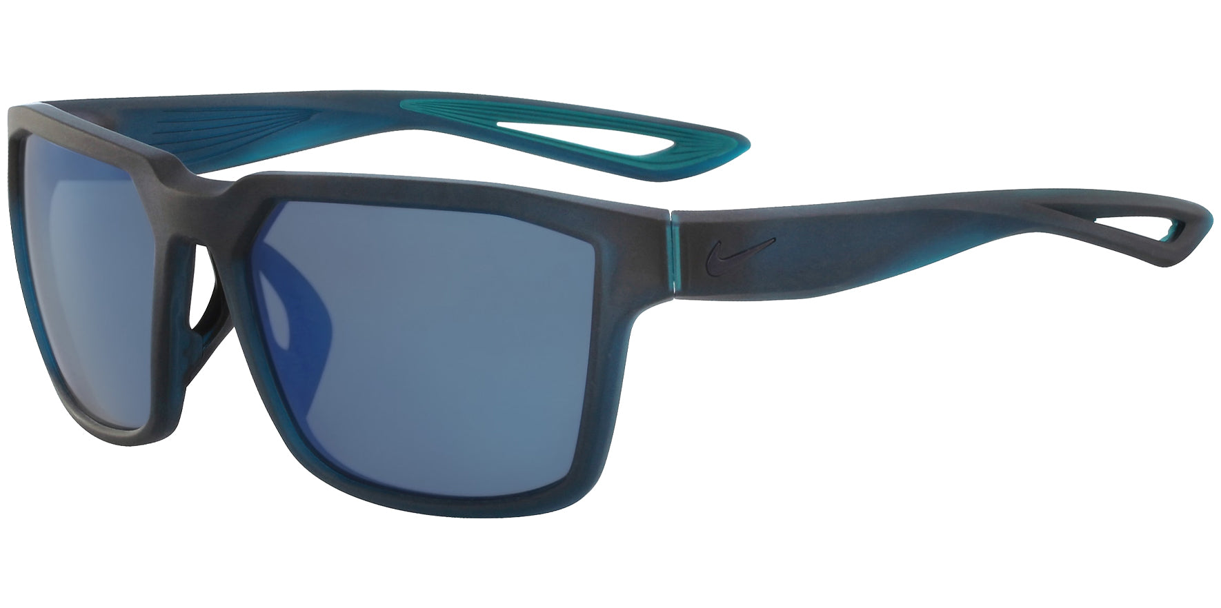 Nike Fleet R Blue-Grey Square Sport w/ MAX Optics - Eyedictive