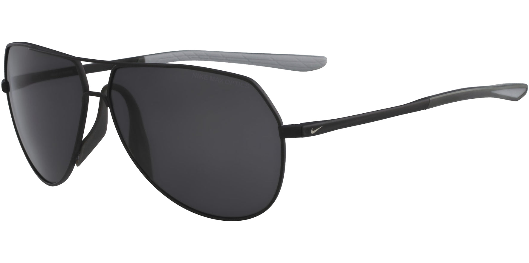 Nike Outrider Black/Dark Grey Aviator w/ MAX Optics Lens - Eyedictive