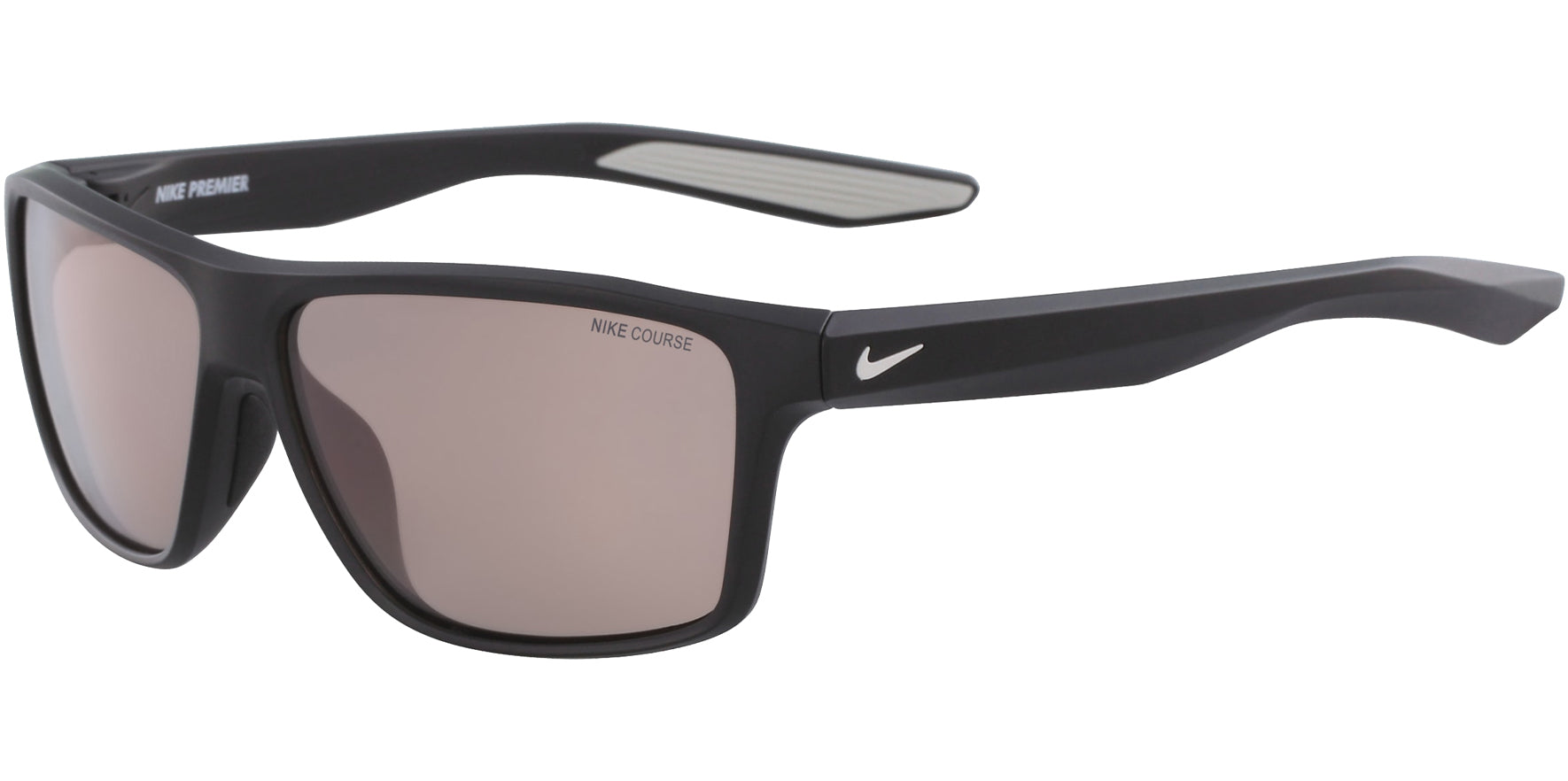 Nike Premier E Matte Black Sporty Square - Eyedictive