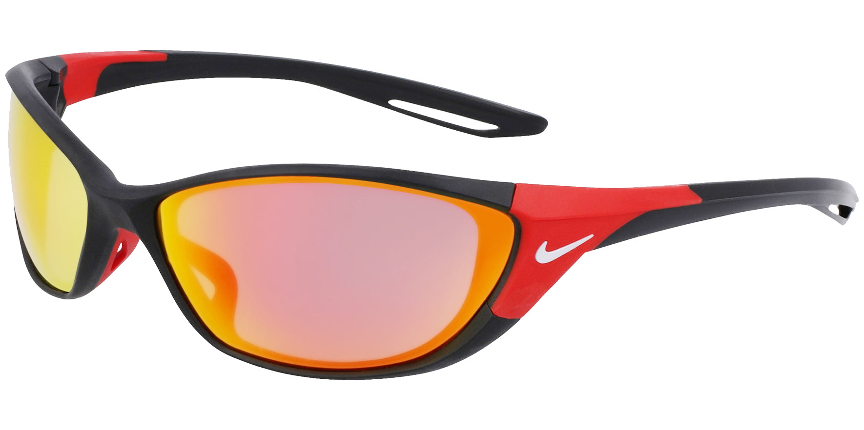 Nike Zone M Matte Black Sport Wrap w/ Interchangeable Lenses - Eyedictive