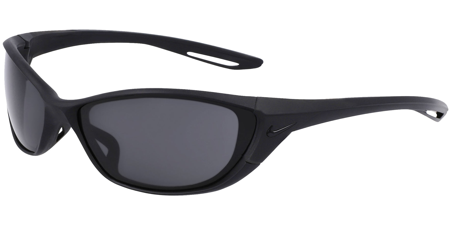 Nike Zone Matte Black Sports Wrap w/ Interchangeable Lenses - Eyedictive