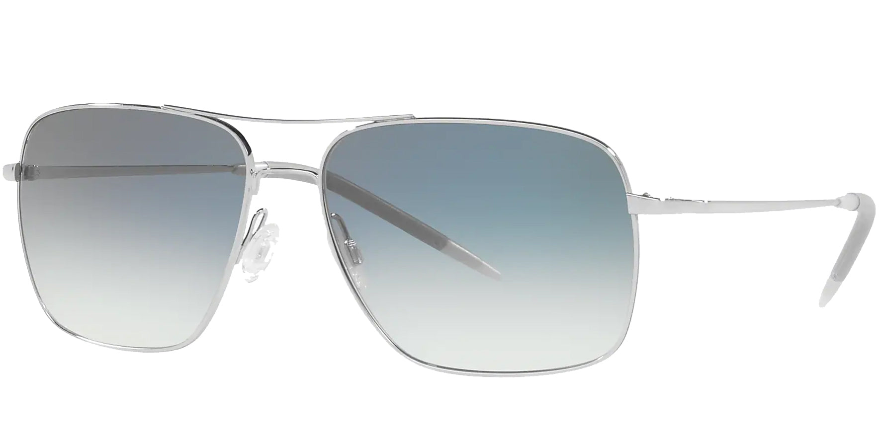 Oliver Peoples Clifton Photochromic Silver-Tone Navigator - Eyedictive