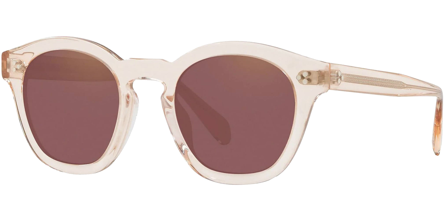 Oliver Peoples Boudreau L.A Light Silk Round - Eyedictive