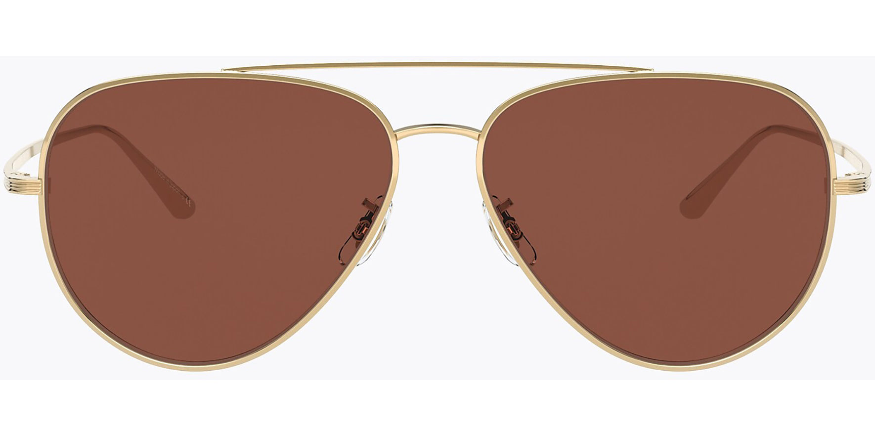 Oliver Peoples Casse Titanium Aviator w/ Glass Lens - Eyedictive