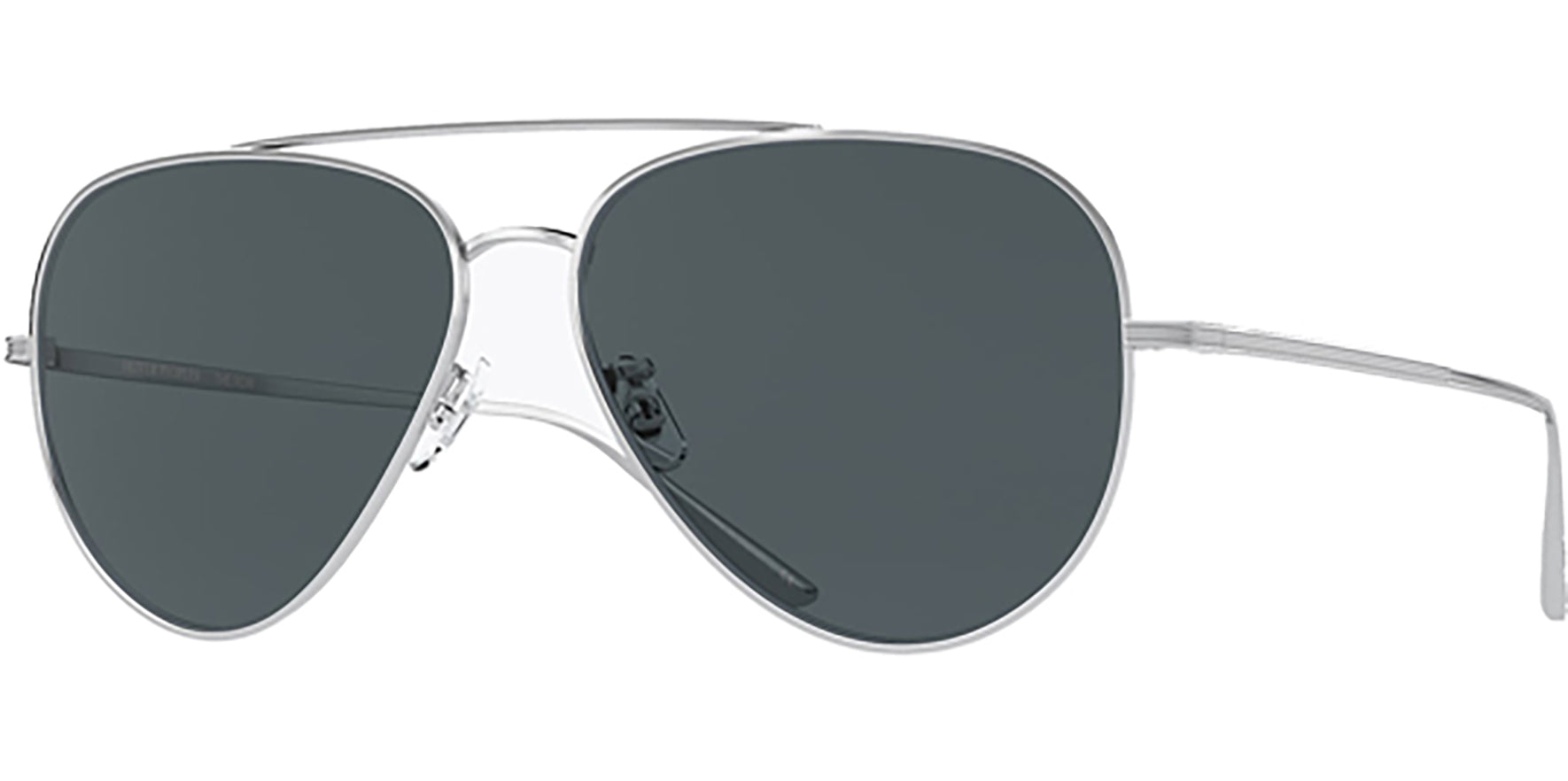 Oliver Peoples Casse Titanium Aviator w/ Glass Lens - Eyedictive