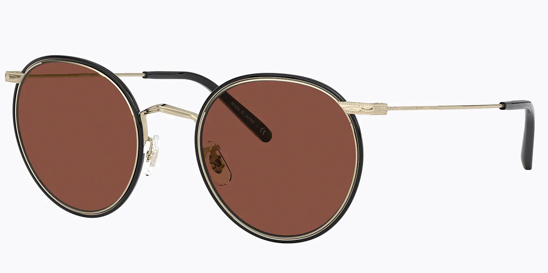 Oliver Peoples Casson Titanium Round w/ Glass Lens - Eyedictive