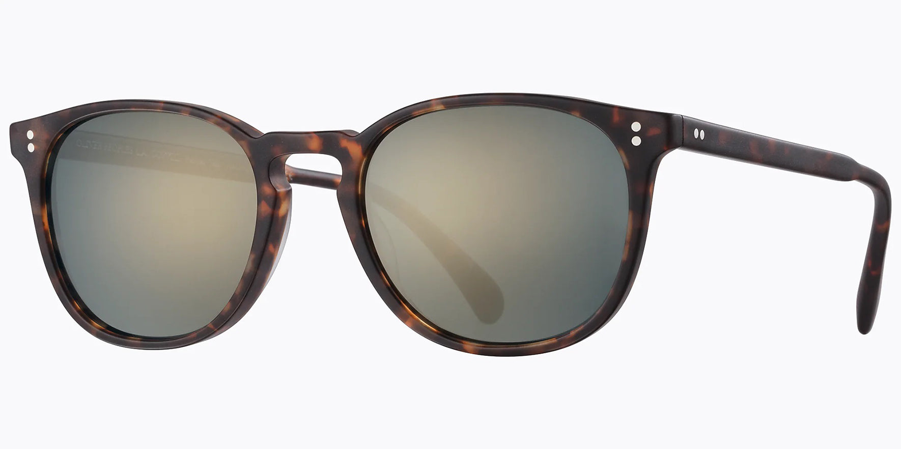 Oliver Peoples Finley Esq. Polarized Round w/ Glass Lens - Eyedictive