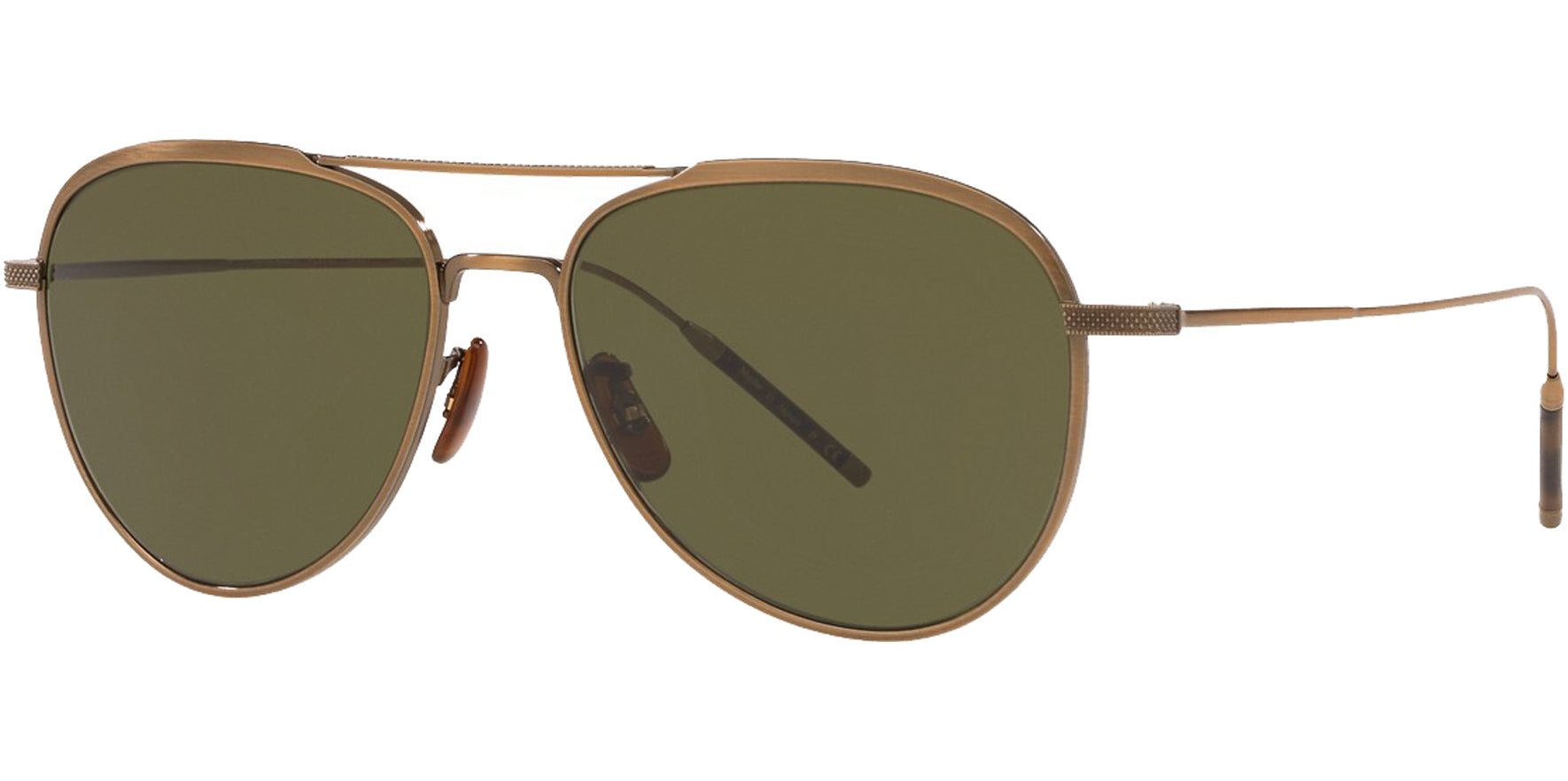 Oliver Peoples TK-3 Titanium Aviator w/ Glass Lens - Eyedictive