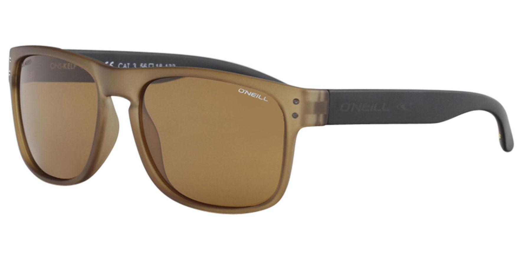 O'Neill Kelp Polarized Amber Crystal/Black Square Sport - Eyedictive