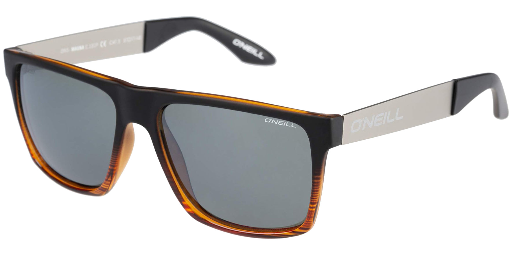 O'Neill Magna Polarized Matte Black/Horn Square - Eyedictive