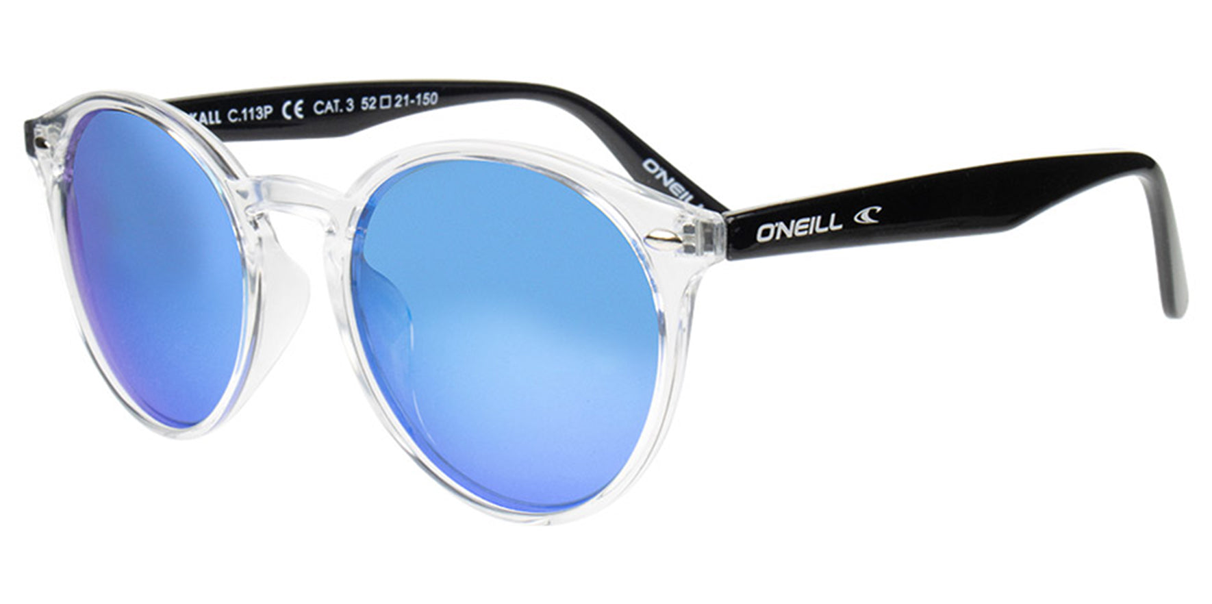 O'Neill Rockall Polarized Crystal Round w/ Mirror Lens - Eyedictive